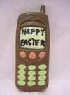 a picture of a chocolate mobile phone