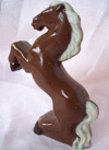 a picture of a chocolate horse