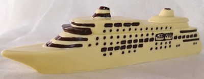 a picture of a white chocolate cruise ship