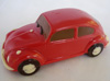 a picture of a red vw chocolate car