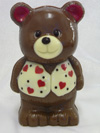 a picture of a chocolate valentine bear